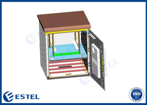स्टील ISO9001 AC220V पोल माउंट वेदरप्रूफ एनक्लोजर